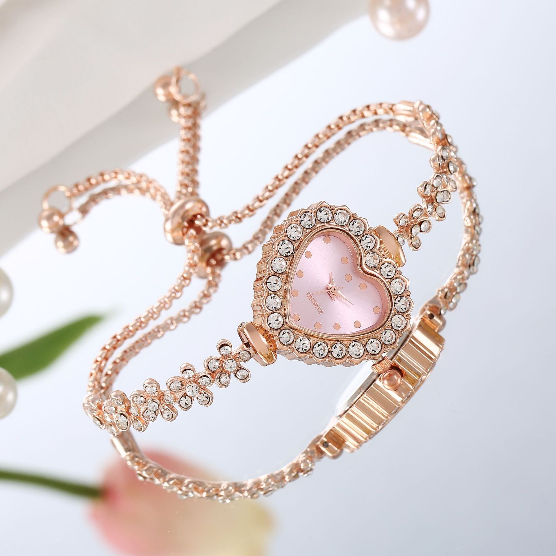 Choubery Classic Glam Love Lace Watch