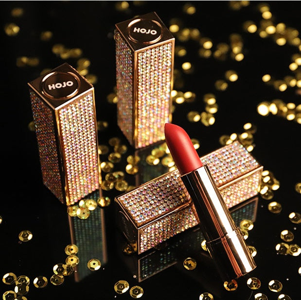 Choubery Champagne 3-Piece Cosmetic Set (compact+Lipstick+Eyeliner)