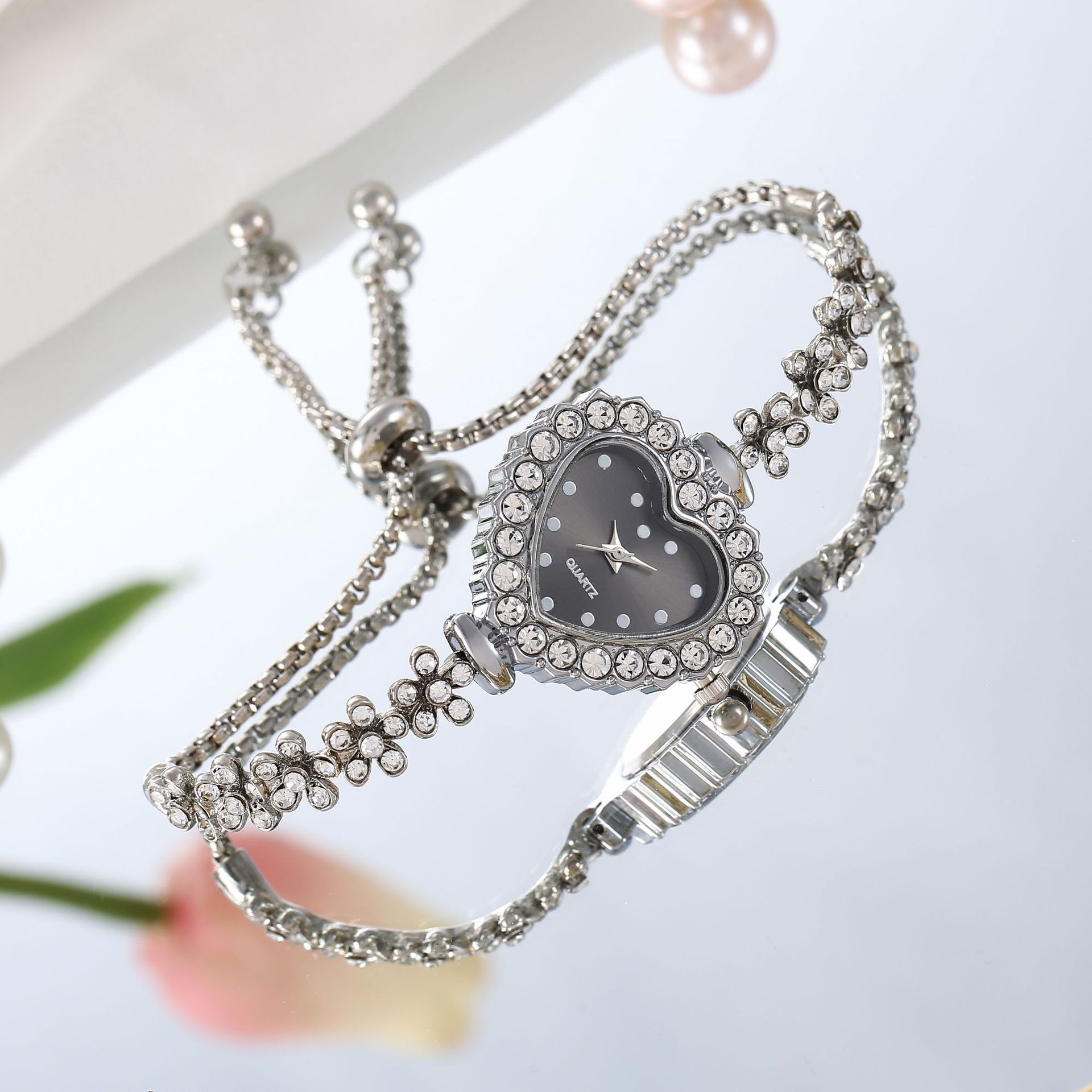 Choubery Classic Glam Love Lace Watch