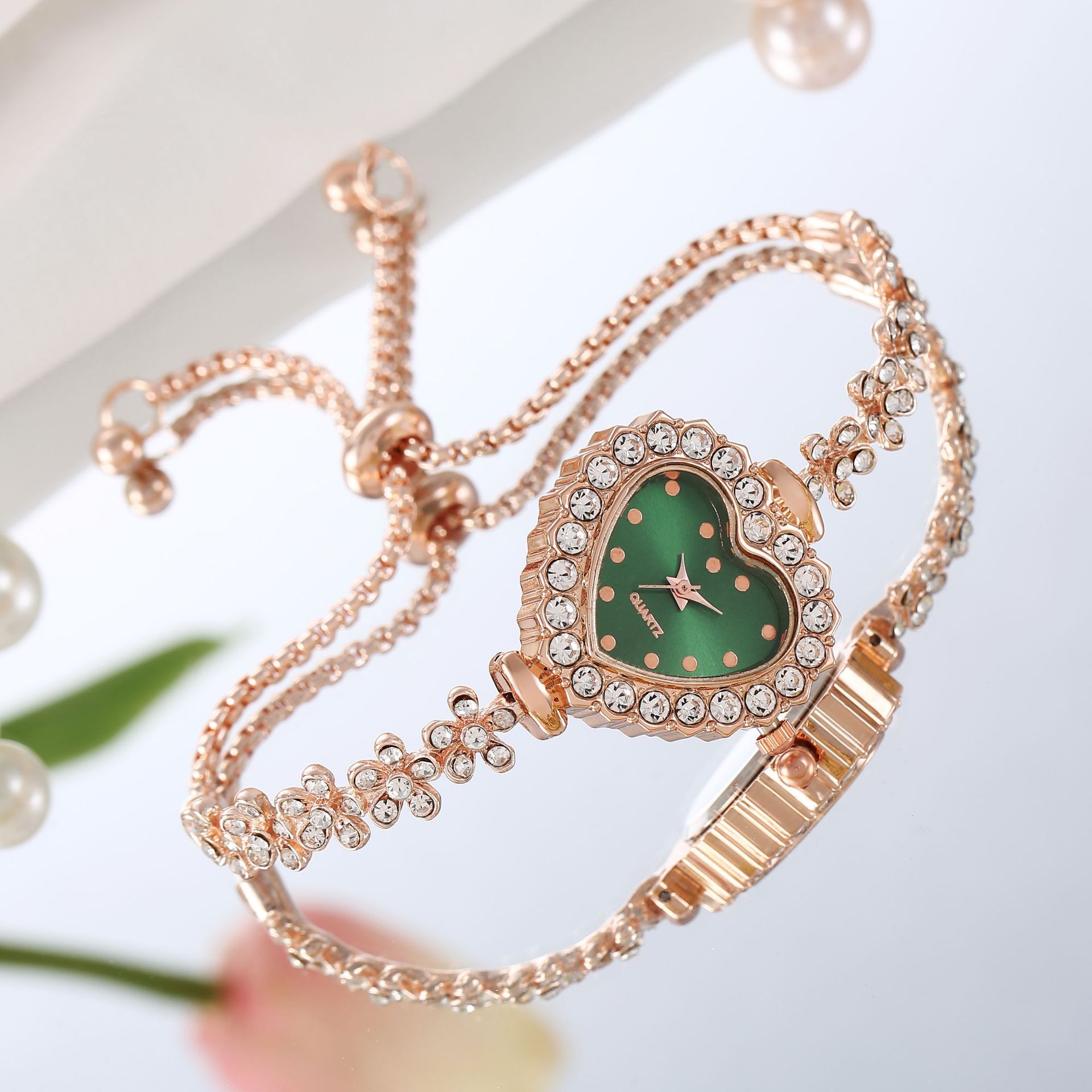 Choubery Classic Glam Love Lace Watch