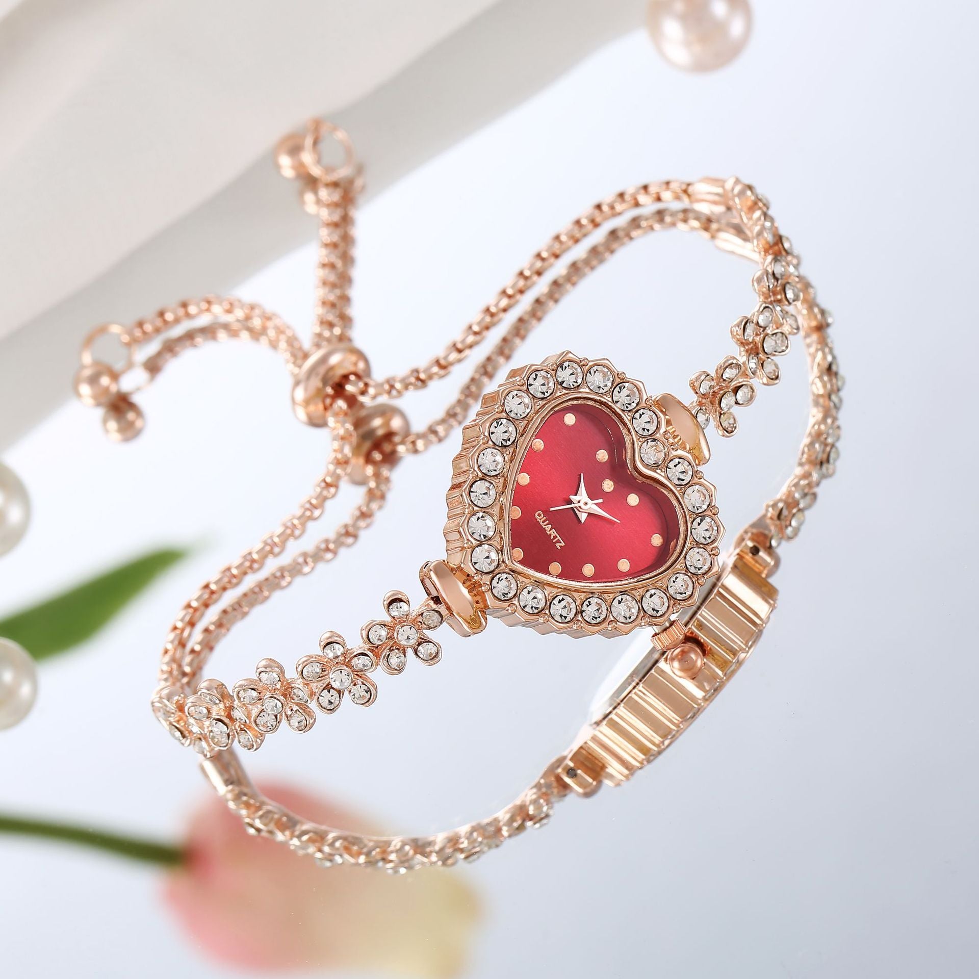Choubery Classic Glam Love Lace Watch