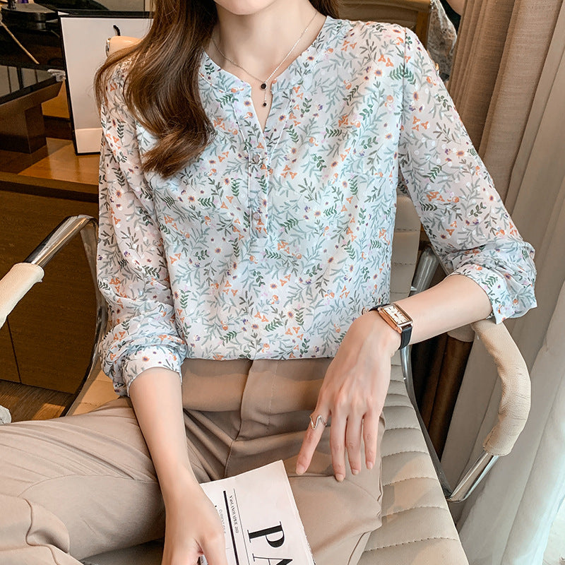 Choubery Whisper Leaf Blouse