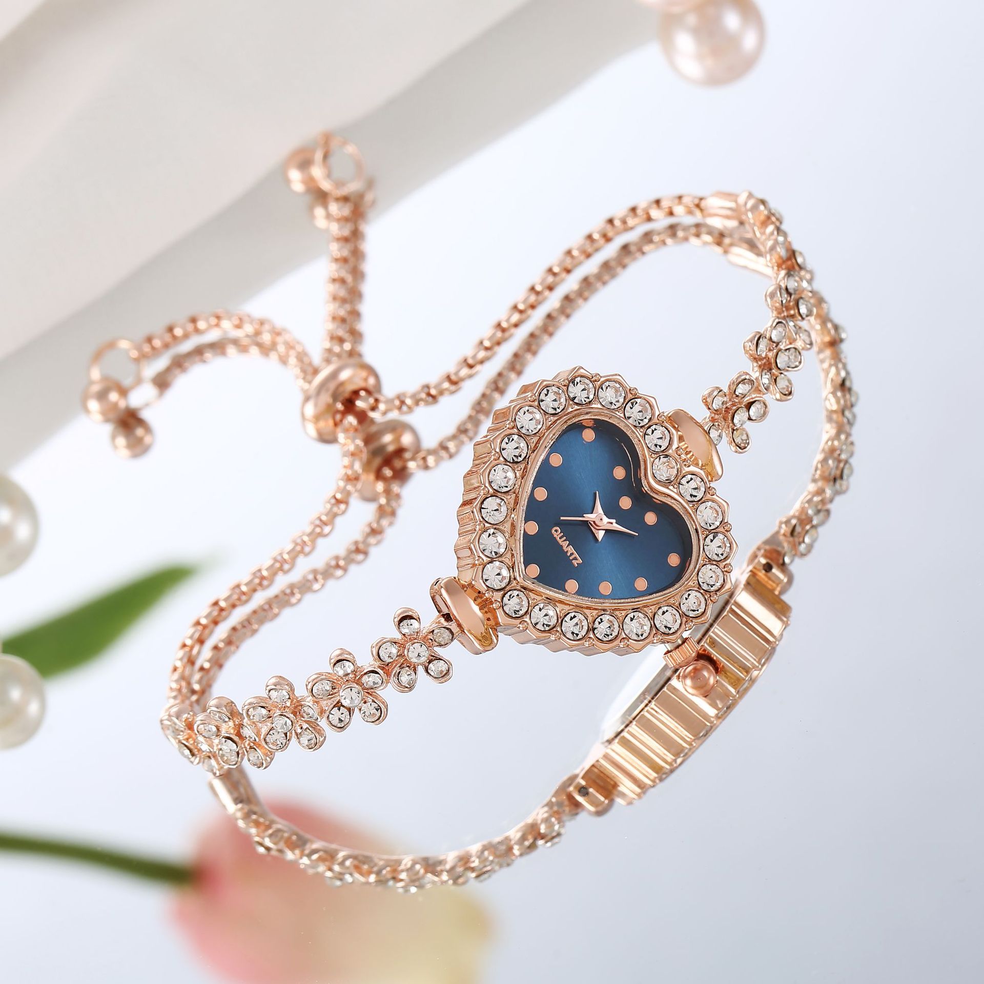 Choubery Classic Glam Love Lace Watch