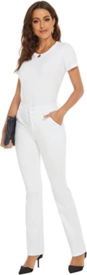 Choubery Business Glam High-waisted Slim-fit Women’s Suit Pants